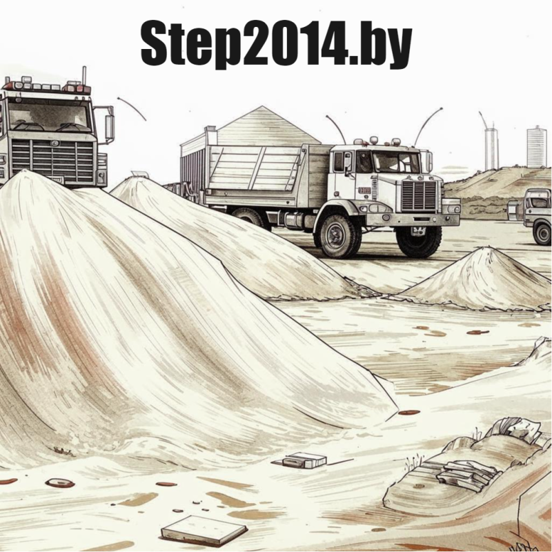 Песок в Ратомке с доставкой