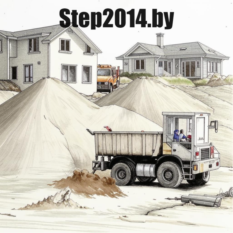 Песок в Заславле с доставкой